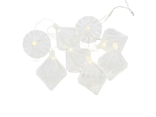 [90085740 1177944] Sirius LED-Lichterkette Nellie, 8 LED, 1.5 m, Transparent