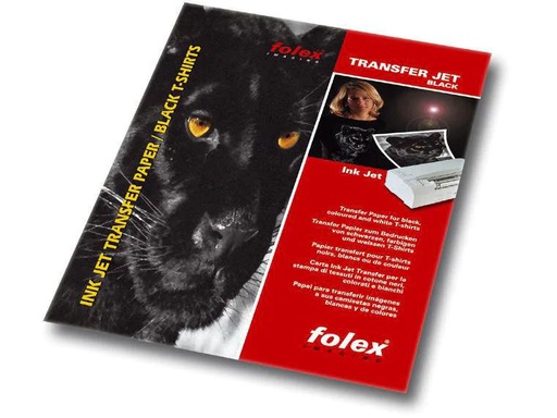 [90085753 8558] Folex Aufbügelfolie A4 farbige/dunke Bekleidung