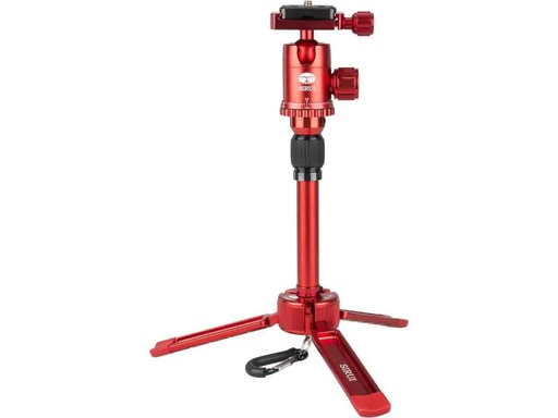 [90085803 899536] Sirui Stativ 3T-35R Mit Kugelkopf, Rot