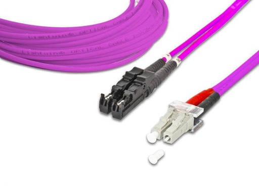 [90085839 246374] Lightwin LWL-Patchkabel E2000-LC, Multimode, OM4, 5m