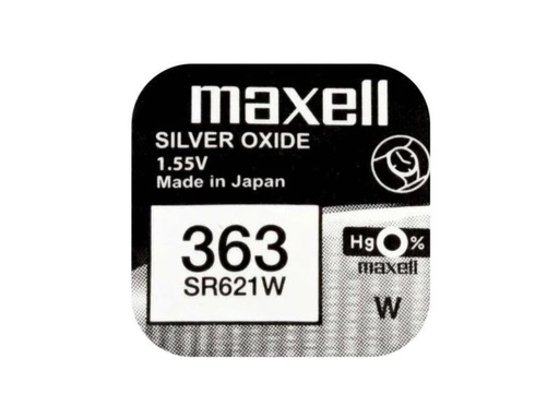 [90085860 920134] Maxell Europe LTD. Knopfzelle SR621W 10 Stück
