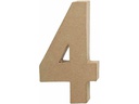 Creativ Company Papp-Zahl 4 gross