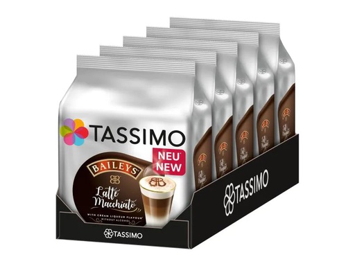 [90085948 675003] TASSIMO Kaffeekapseln Jacobs Latte Macchiato Baileys 40 Portionen