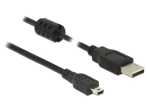 [90086042 667203] Delock USB 2.0-Kabel A - MiniB 0.5 m