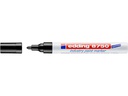 edding Lackmarker Industrie 8750 Schwarz, 1 Stück