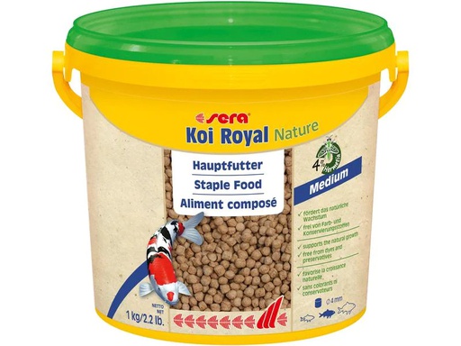 [90008596 734019] sera Koifutter Koi Royal Nature Medium, 3800 ml, 1000g