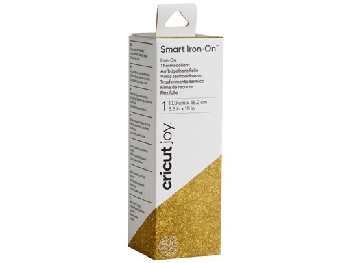 [90086280 1035845] Cricut Aufbügelfolie Joy 13.9 cm x 48.2 cm Glitzer Gold