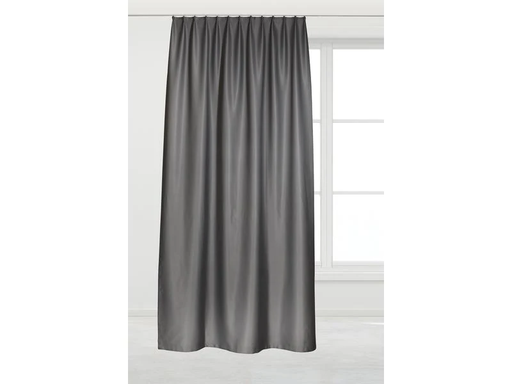 [90086433 1170905] Casa Leon Verdunklungsvorhang mit Faltenband 135 cm x 245 cm, Grau