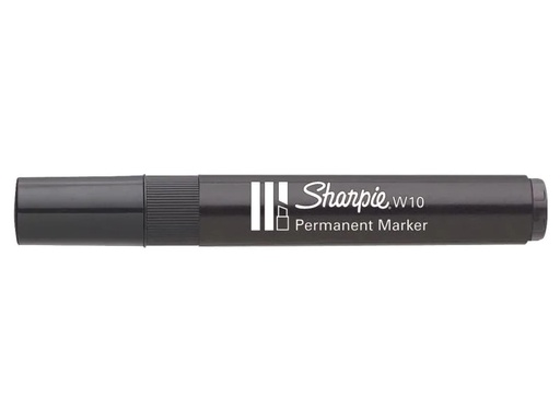 [90086551 995663] Sharpie Permanent-Marker W10, 1.5 / 3.5 mm, Schwarz