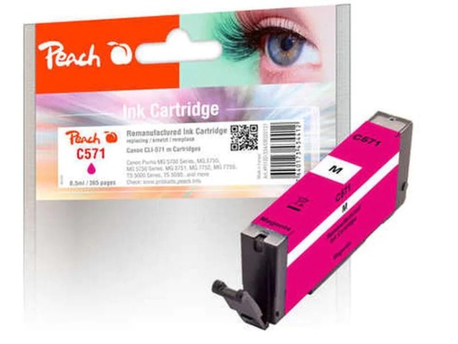 [90086648 664595] Peach Tinte Canon PGI-571M Magenta