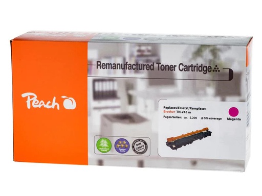 [90086736 372366] Peach Toner Brother TN-245M Magenta