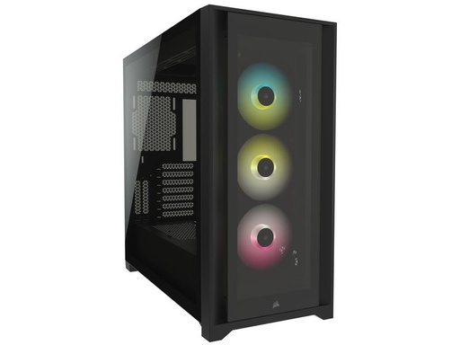 [90086793 1140745] Corsair PC-Gehäuse iCUE Midi Tower 5000X RGB TG Schwarz
