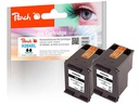 Peach Tinte HP Nr. 304XL (N9K08AE) 2x Black