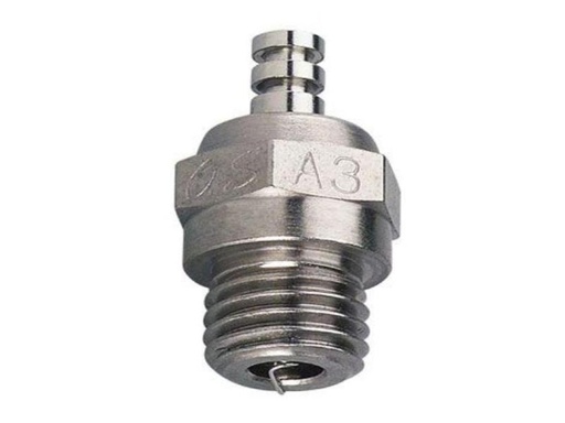 [90086906 920625] O.S. ENGINES Glühkerze A3 No. 6 Hot