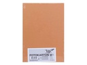 Folia Fotokarton A4, 300 g/m², 50 Blatt, Hellbraun