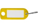 Robert Rieffel Schlüsselanhänger 2.2 x 5.5 cm, 10 Stück, Gelb