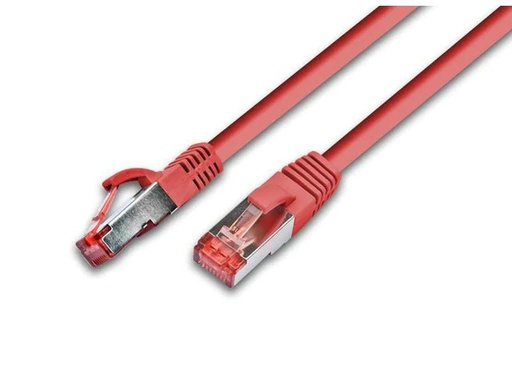 [90086996 171990] Wirewin Patchkabel RJ-45 - RJ-45, Cat 5e, F/UTP, 0.5 m, Rot