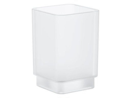 [90087032 1095289] GROHE Zahnputzbecher Selection Cube Weiss matt
