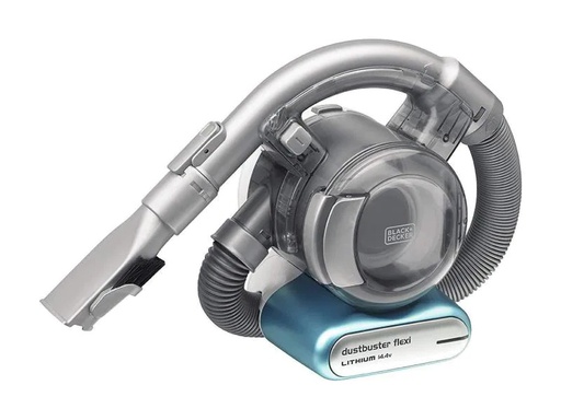 [90087146 327295] BLACK+DECKER Akku-Handsauger Dustbuster Flexi Blau/Silber