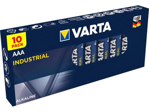 [90087210 516244] Varta Batterie Industrial AAA 10 Stück