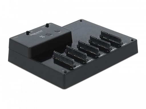 [90087319 1138029] Delock Docking- und Klonstation 64098 für 5x 2.5 SATA HDD / SSD