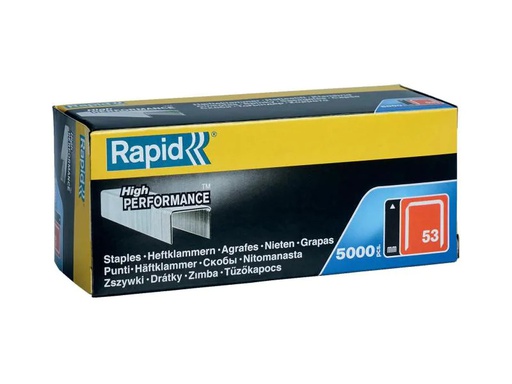 [90087340 870230] Rapid Feindrahtklammer Typ 53, 12 mm, 5000 Stück