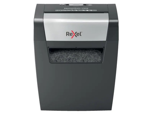[90087357 803015] Rexel Aktenvernichter Momentum X308 P-3, 8 Seiten