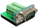 Delock Adapter RS-232 DB9 (m)- Terminalblock 0 cm