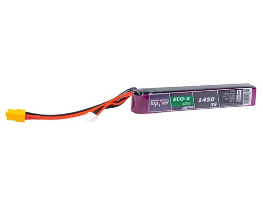 [90087452 1017043] Hacker RC-Akku LiPo 1450 mAh 11.1 V 20C TopFuel MTAG