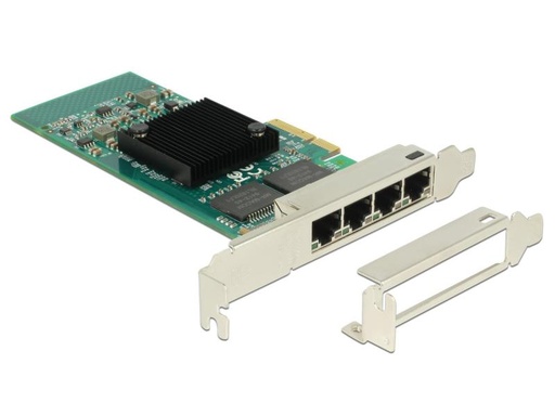 [90087491 856352] Delock Netzwerkkarte 4x1Gbps, PCI-Express x4, Intel i350 Chipset