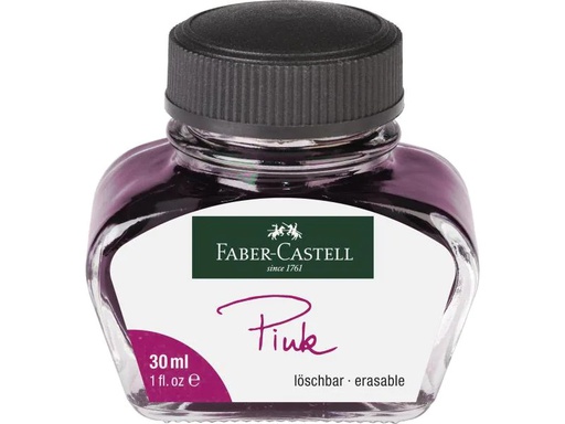 [90087530 1036394] Faber-Castell Tintenglas 30 ml Pink