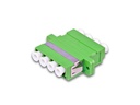 Lightwin LWL-Kupplung LC/APC-LC/APC, Singlemode, Quad