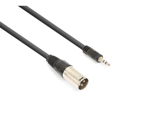 [90087552 1141141] Vonyx CX318-05 XLR 3 Pole, male - 3.5 mm Klinke 0.5 m