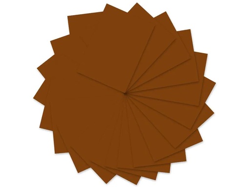 [90008734 1107521] URSUS Tonzeichenpapier A4, 130 g/m², 100 Blatt, Mittelbraun