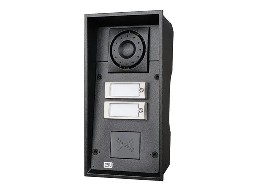 [90087599 859257] 2N IP Türstation IP Force - 2 Tasten, Leser