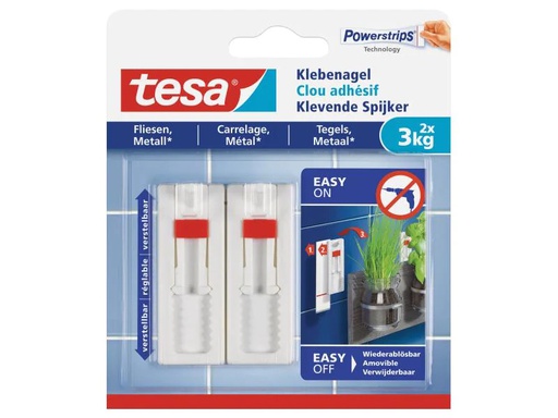 [90087601 491942] tesa Klebenagel 3 kg für Fliesen + Metall