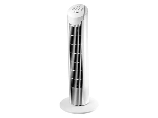 [90087709 431036] Trisa Turmventilator Fresh Air Silber