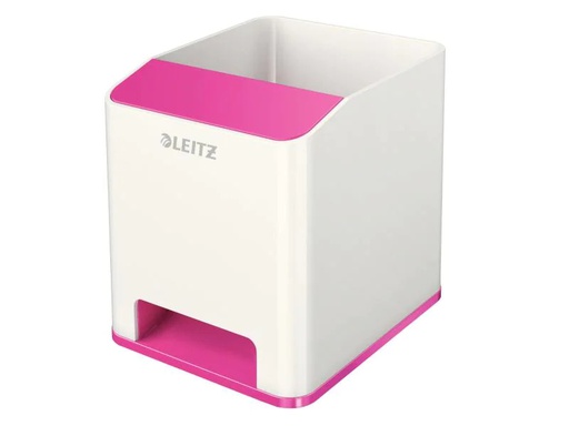 [90087733 627581] Leitz Stiftehalter Wow Sound Duo Color Pink