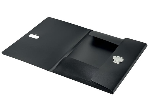 [90087960 1105150] Leitz Einlagemappe ALPHA Recycle A4 Schwarz