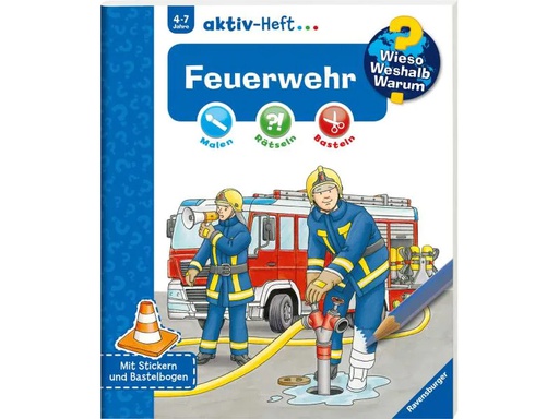 [90088184 1069545] Ravensburger Kinder-Sachbuch WWW Aktiv-Heft Feuerwehr