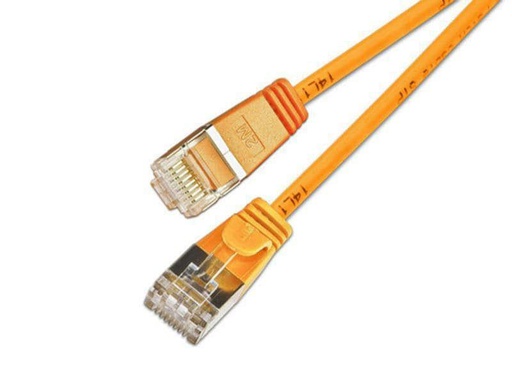 [90088230 353804] SLIM Slimpatchkabel RJ-45 - RJ-45, Cat 6, U/FTP, 0.5 m, Orange