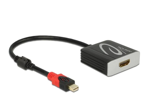 [90008804 1105047] Delock Adapter 4K/60Hz, aktiv, HDR Mini-DisplayPort - HDMI