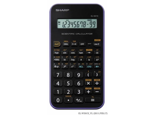 [90088288 218845] Sharp Taschenrechner EL-501X-VL