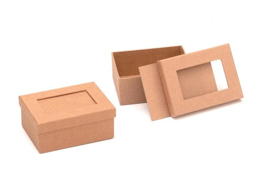 [90088295 643885] Glorex Papp-Schachtel Passepartout 8 cm 1 Stück