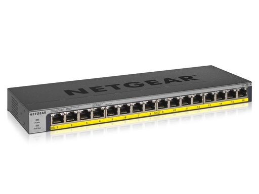 [90088299 780830] Netgear PoE+ Switch GS116LP 16 Port