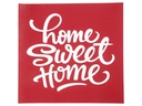 Creativ Company Schablonen Siebdruck Home Sweet, 1 Stück