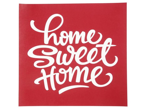 [90088316 1060173] Creativ Company Schablonen Siebdruck Home Sweet, 1 Stück