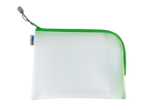 [90088467 1161012] HERMA Etui Mesh Bag 26 x 20 cm, Grün/Weiss