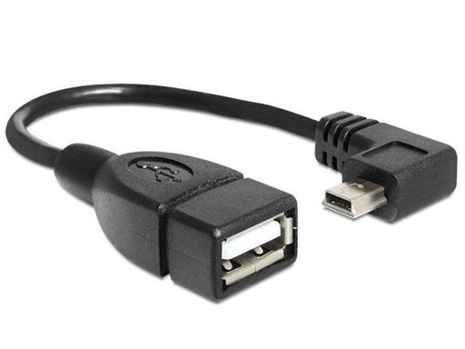 [90088498 373661] Delock USB-OTG-Kabel  Mini-USB B - USB A 0.11 m