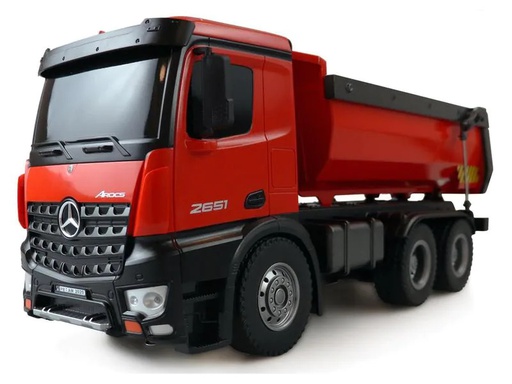 [90008860 965000] Amewi Lastwagen Mercedes-Benz Arocs 6x4 Rot, RTR, 1:14